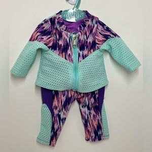 My Life doll purple track suit